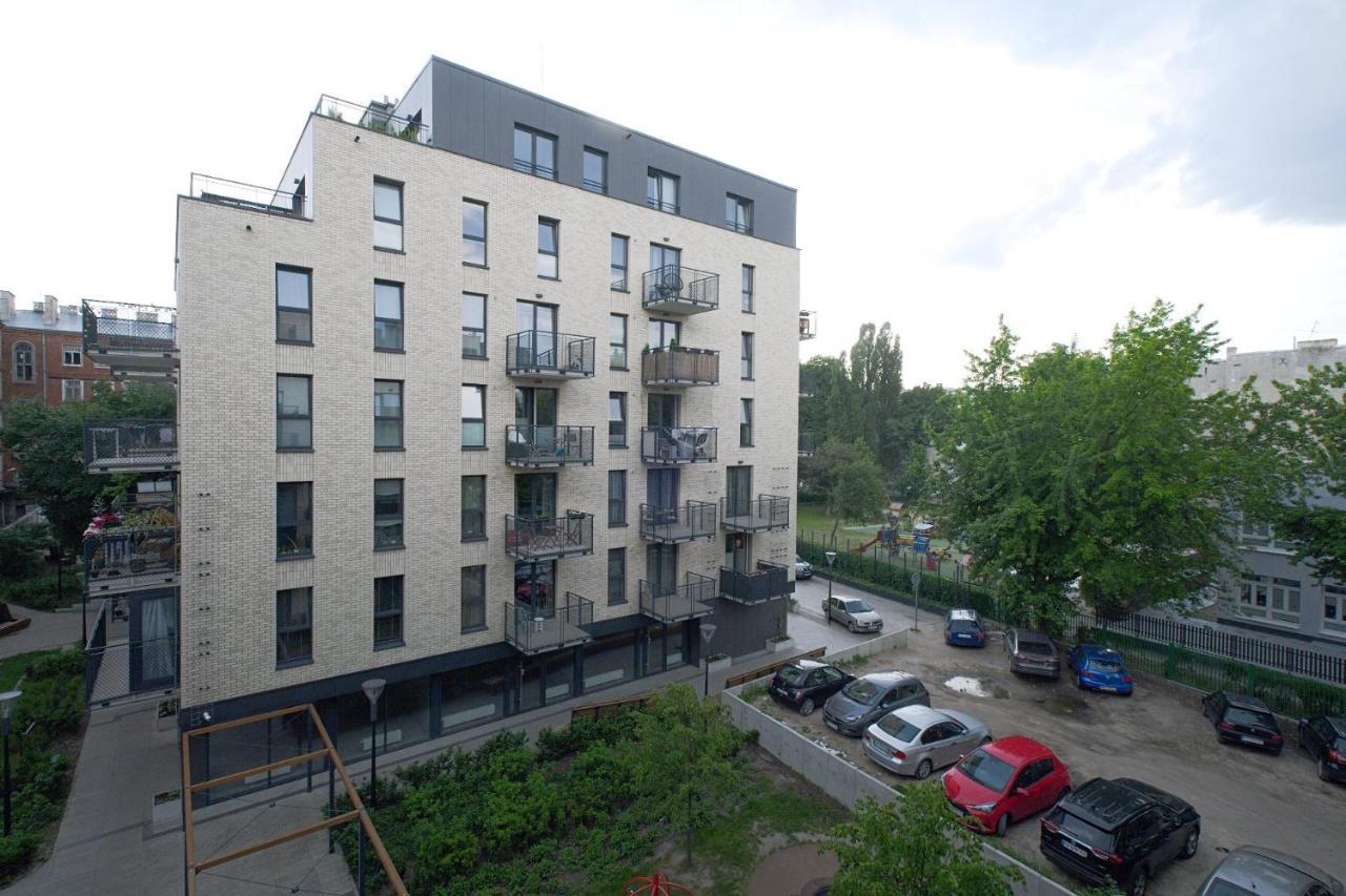 2Br Apt Strzelecka 24 With Balcony Apartman Varsó Kültér fotó